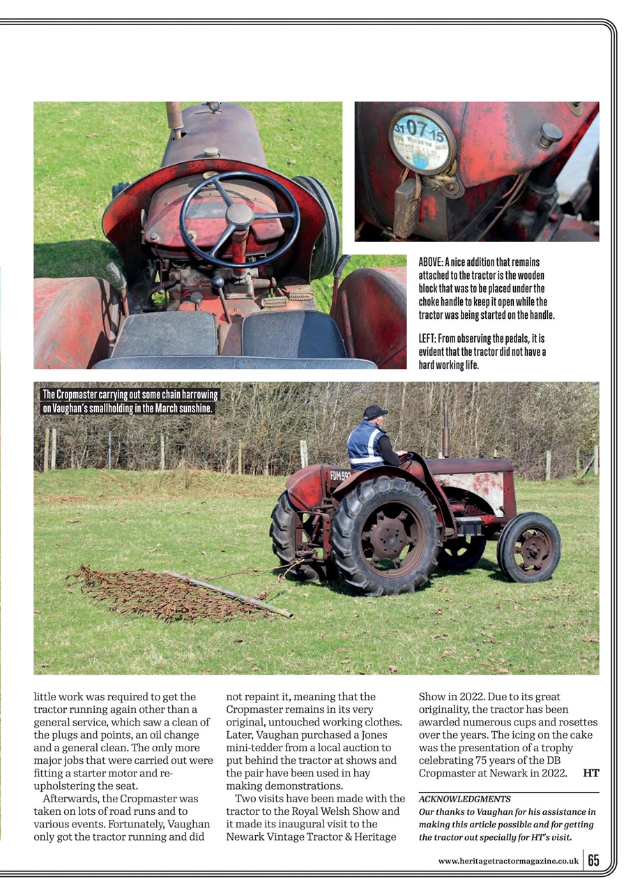 Classic Tractor Preview Pages