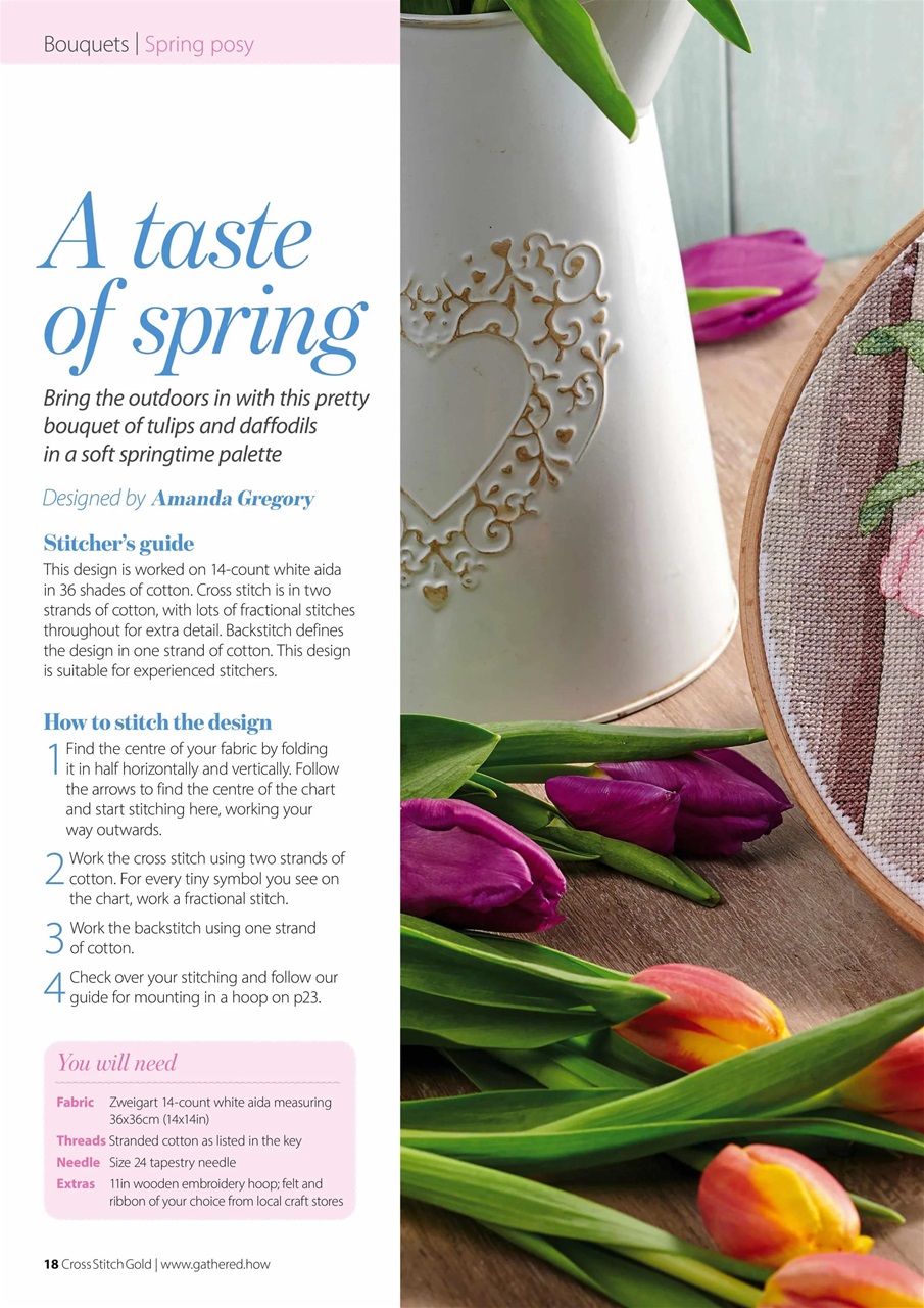 The World of Cross Stitching Preview Pages