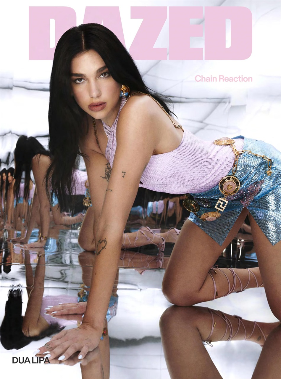 Dazed Magazine Preview Pages