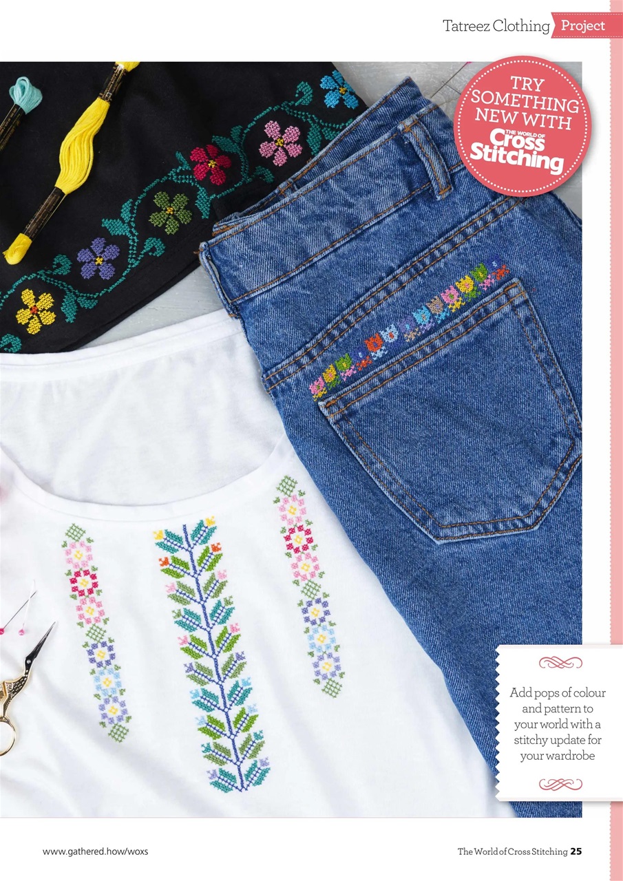 The World of Cross Stitching Preview Pages