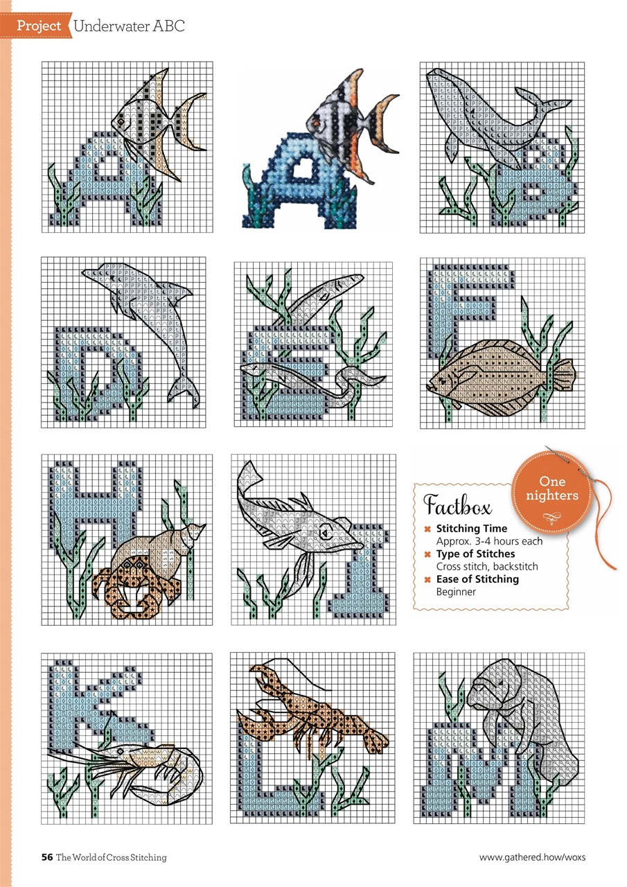 The World of Cross Stitching Preview Pages