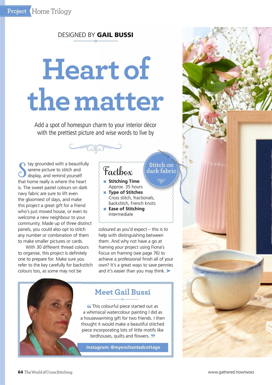 The World of Cross Stitching Preview Pages