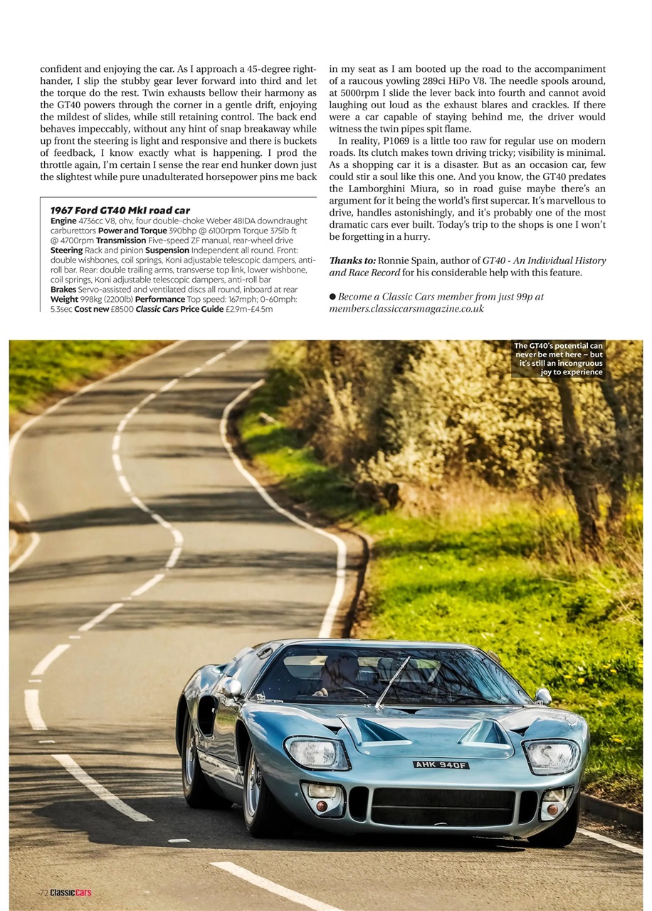 Classic Cars Preview Pages