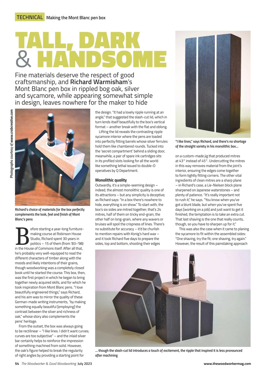 The Woodworker Magazine Preview Pages