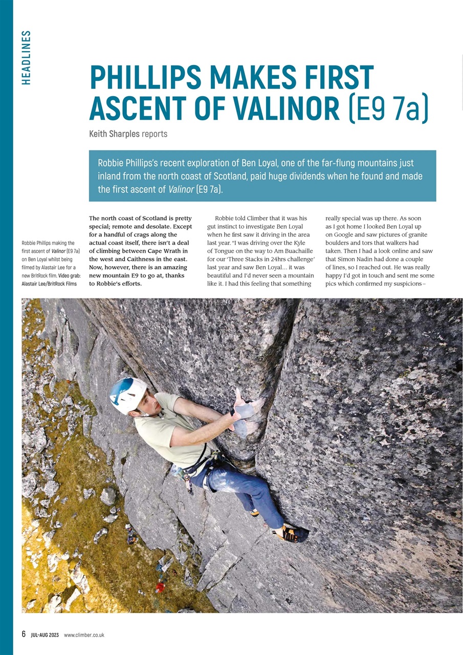 Climber Preview Pages