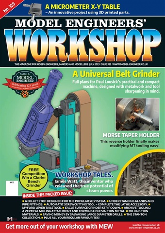 Model Engineer & Workshop Magazine issue July 2023
