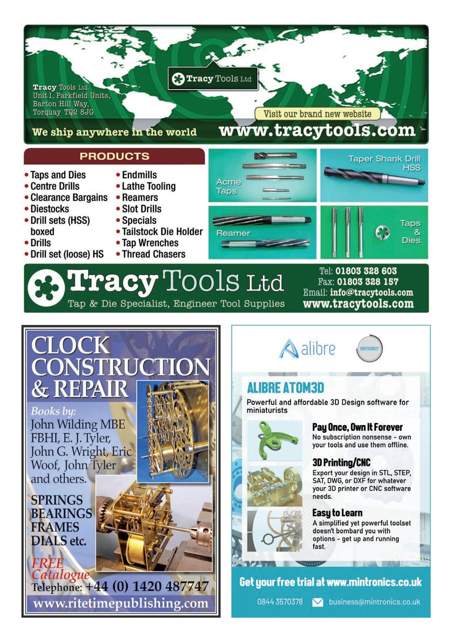 Model Engineer & Workshop Magazine Preview Pages