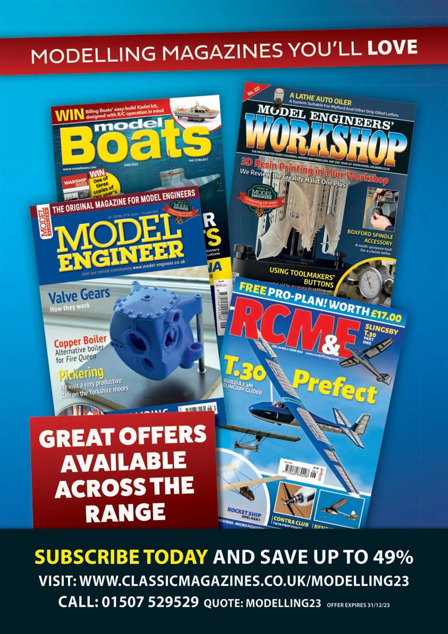 Model Engineer & Workshop Magazine Preview Pages