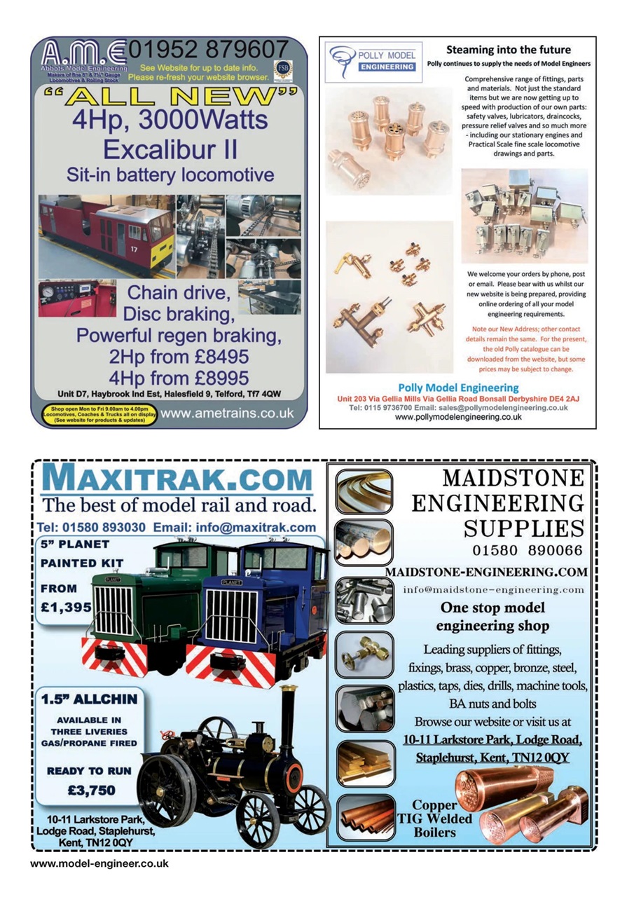 Model Engineer Preview Pages