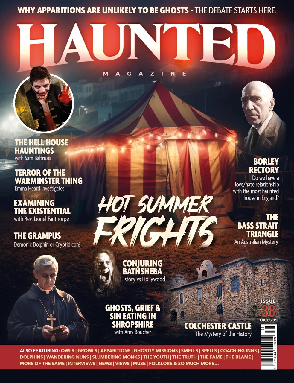 Haunted Magazine Preview Pages