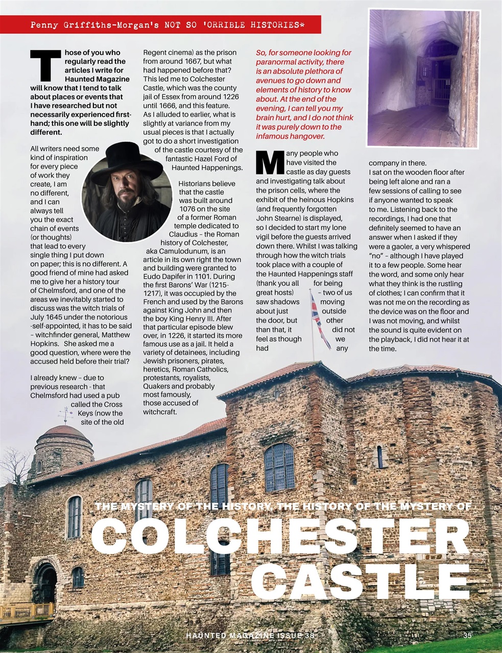 Haunted Magazine Preview Pages