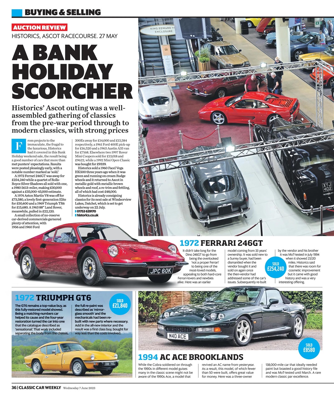 Classic Car Weekly Preview Pages