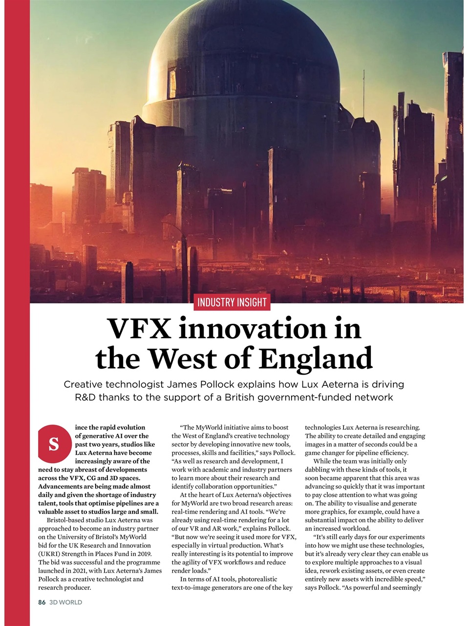 3D World Preview Pages