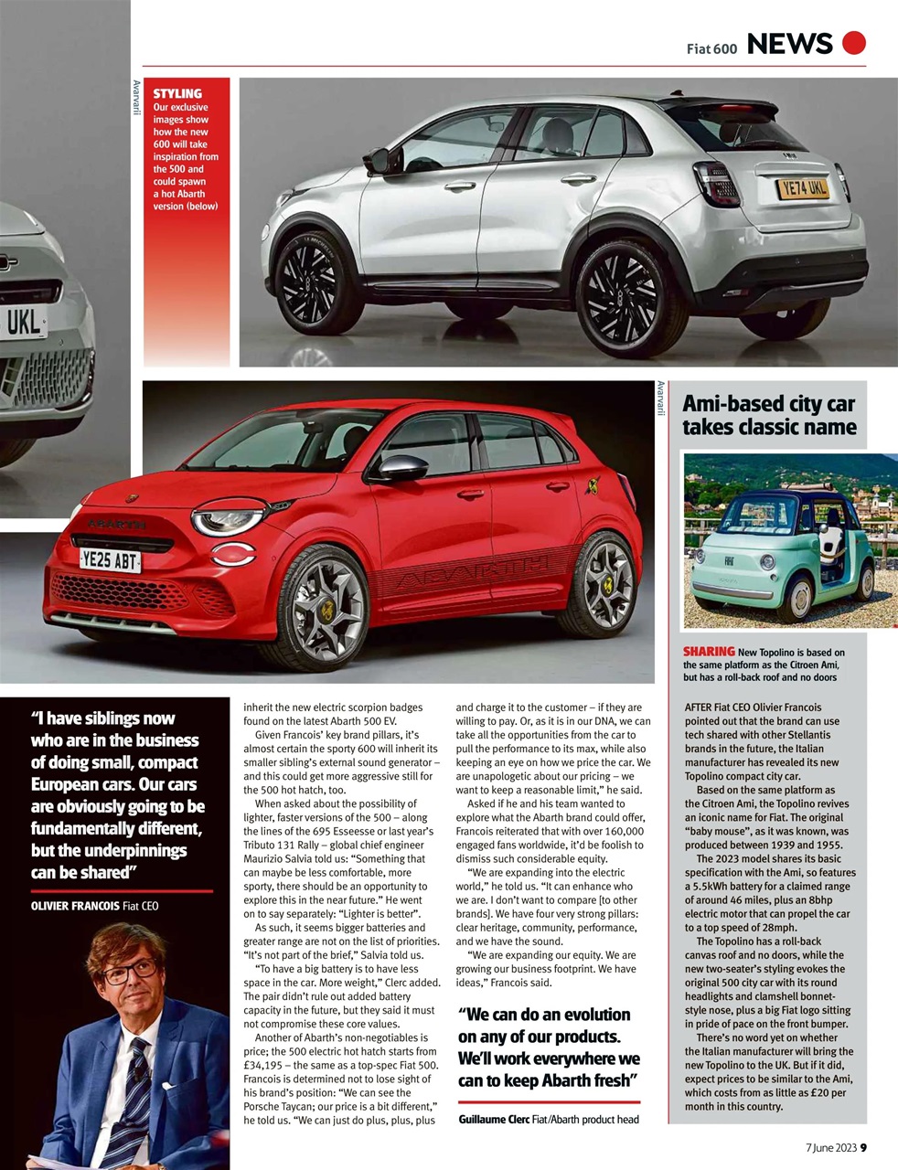 Auto Express Preview Pages