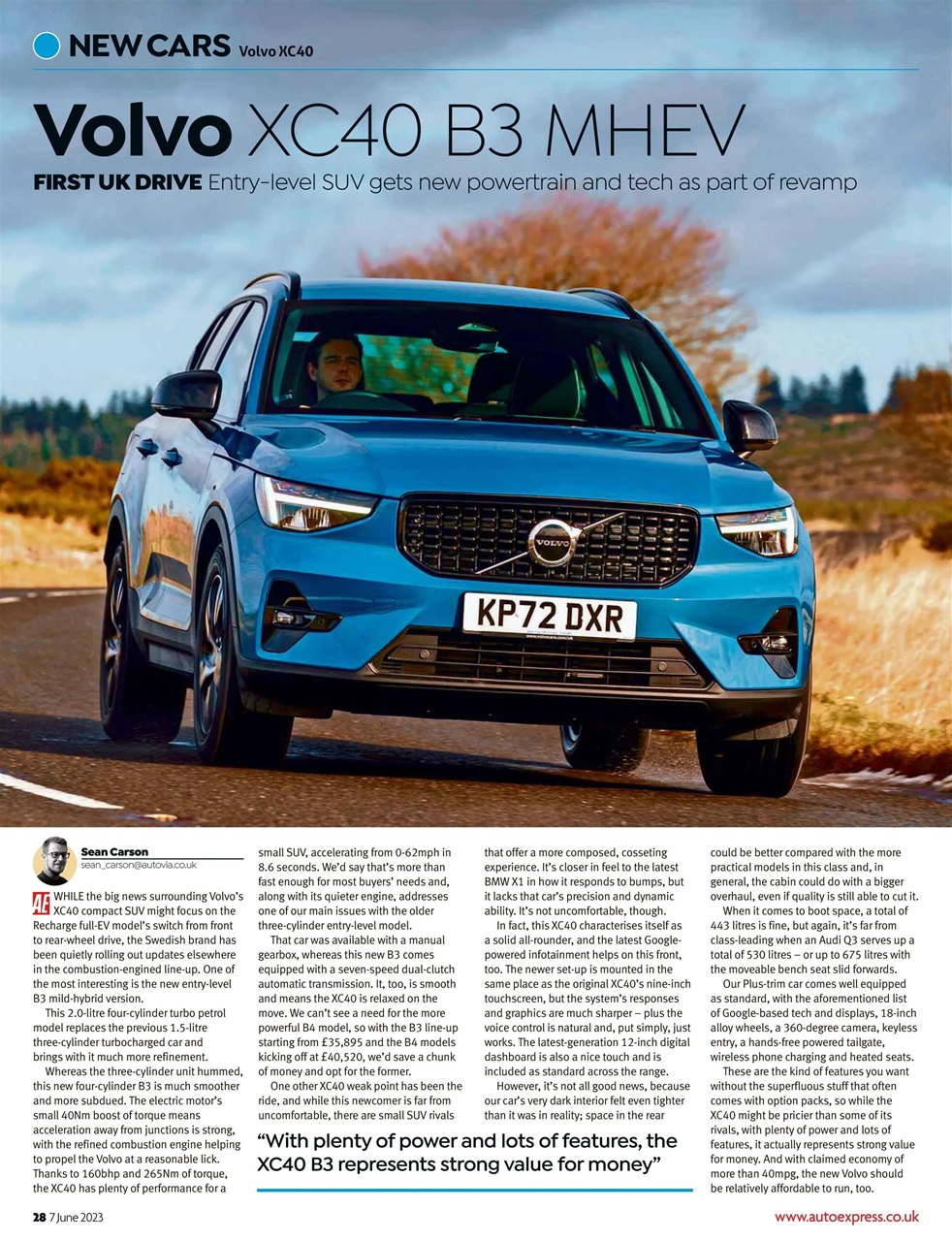 Auto Express Preview Pages