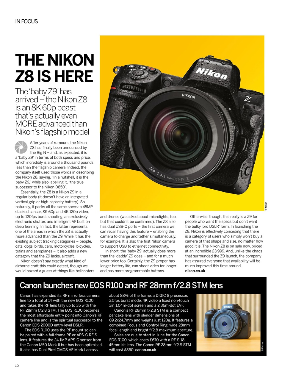 Digital Photographer Preview Pages