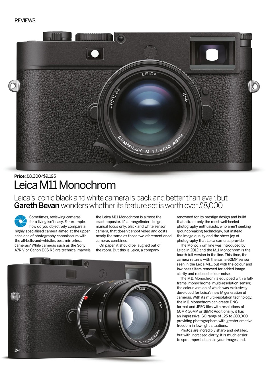 Digital Photographer Preview Pages