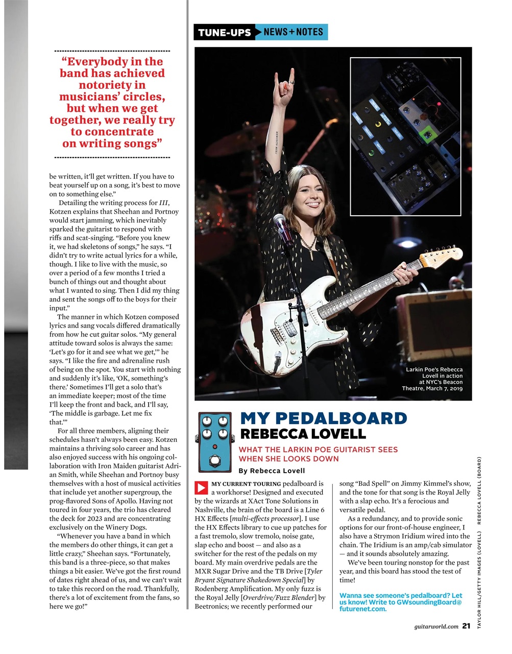 Guitar World Preview Pages