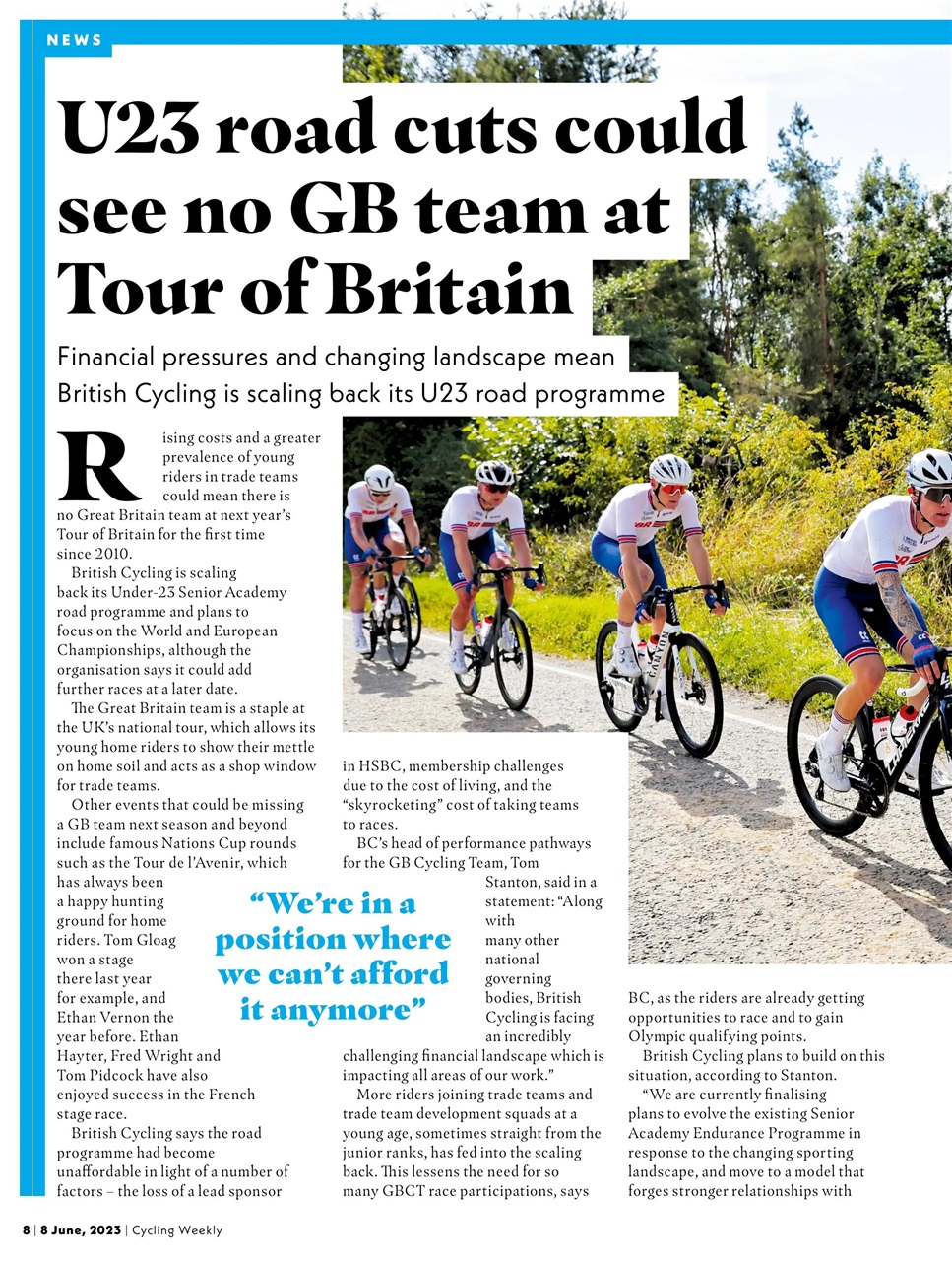 Cycling Weekly Preview Pages
