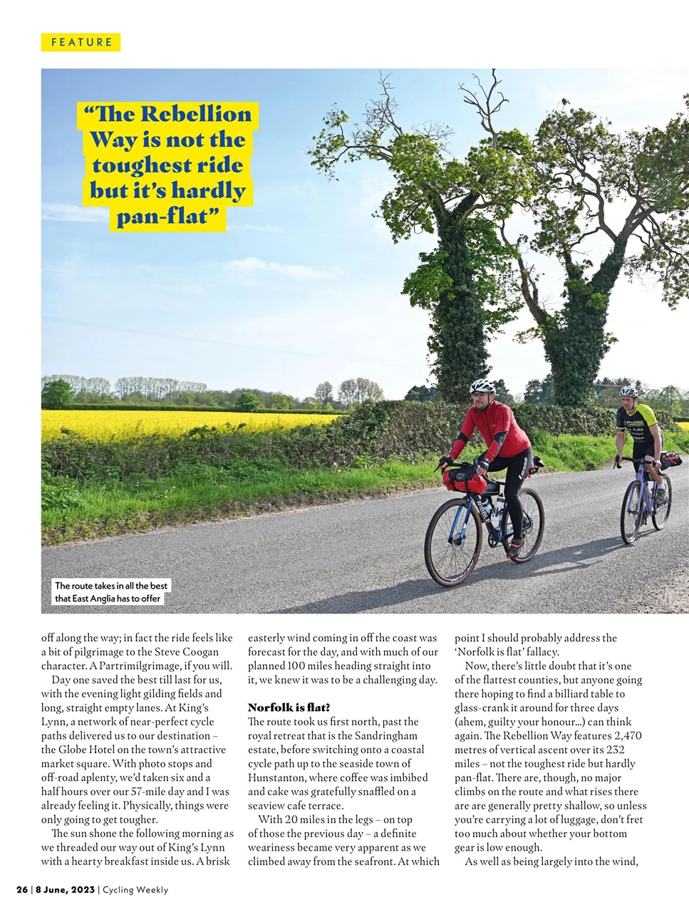 Cycling Weekly Preview Pages