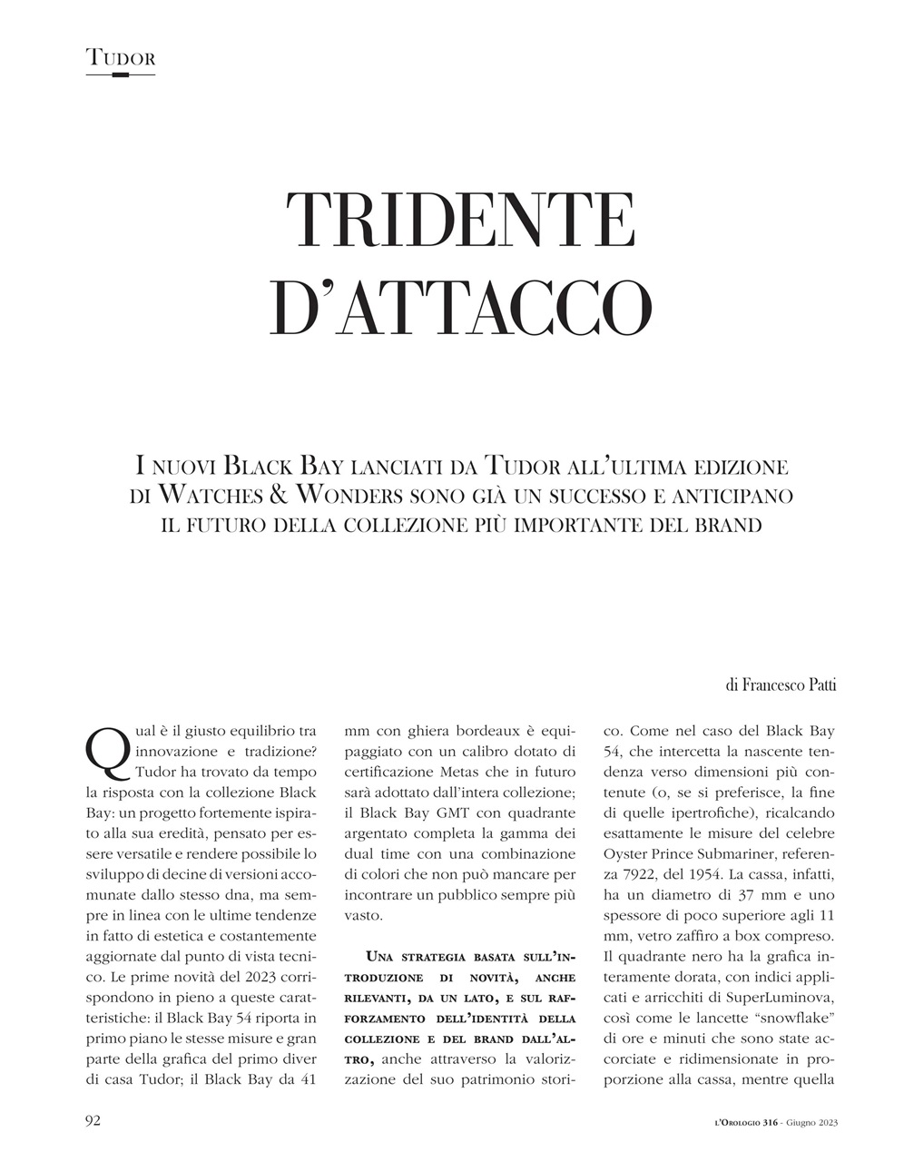 L'Orologio Preview Pages