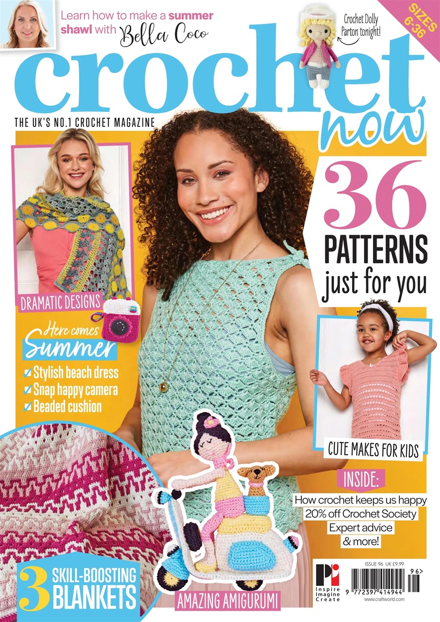 Crochet Now Magazine Preview Pages