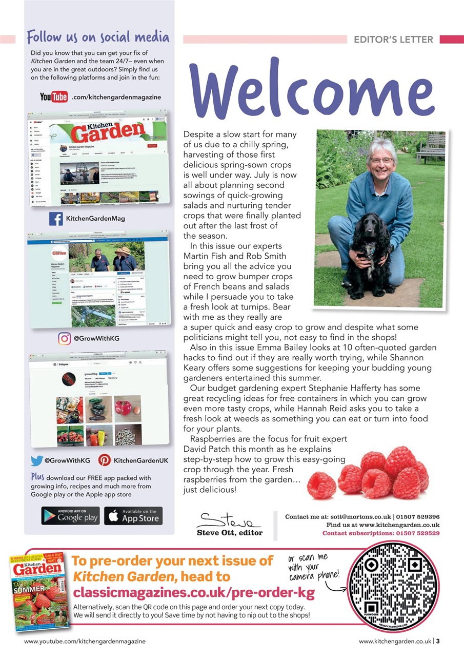Kitchen Garden Magazine Preview Pages