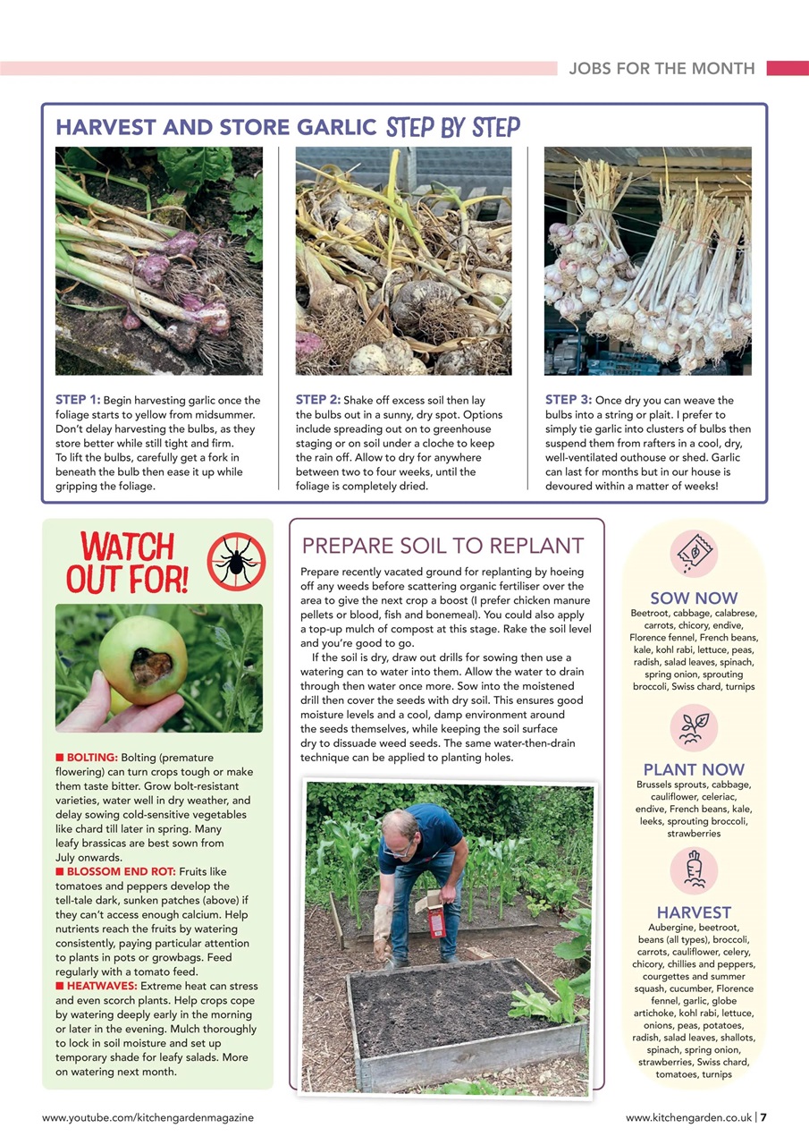 Kitchen Garden Magazine Preview Pages