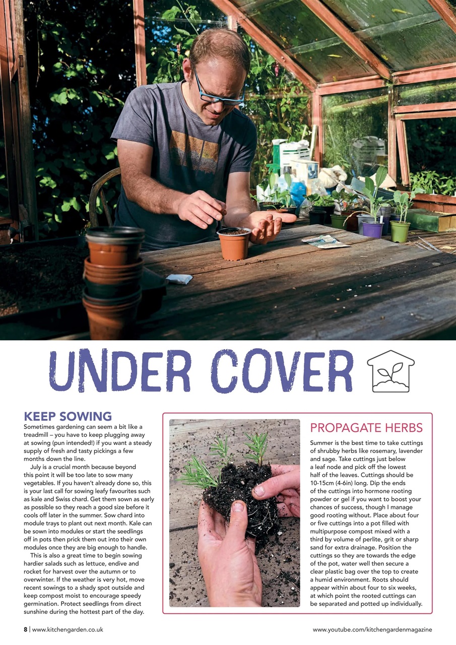 Kitchen Garden Magazine Preview Pages