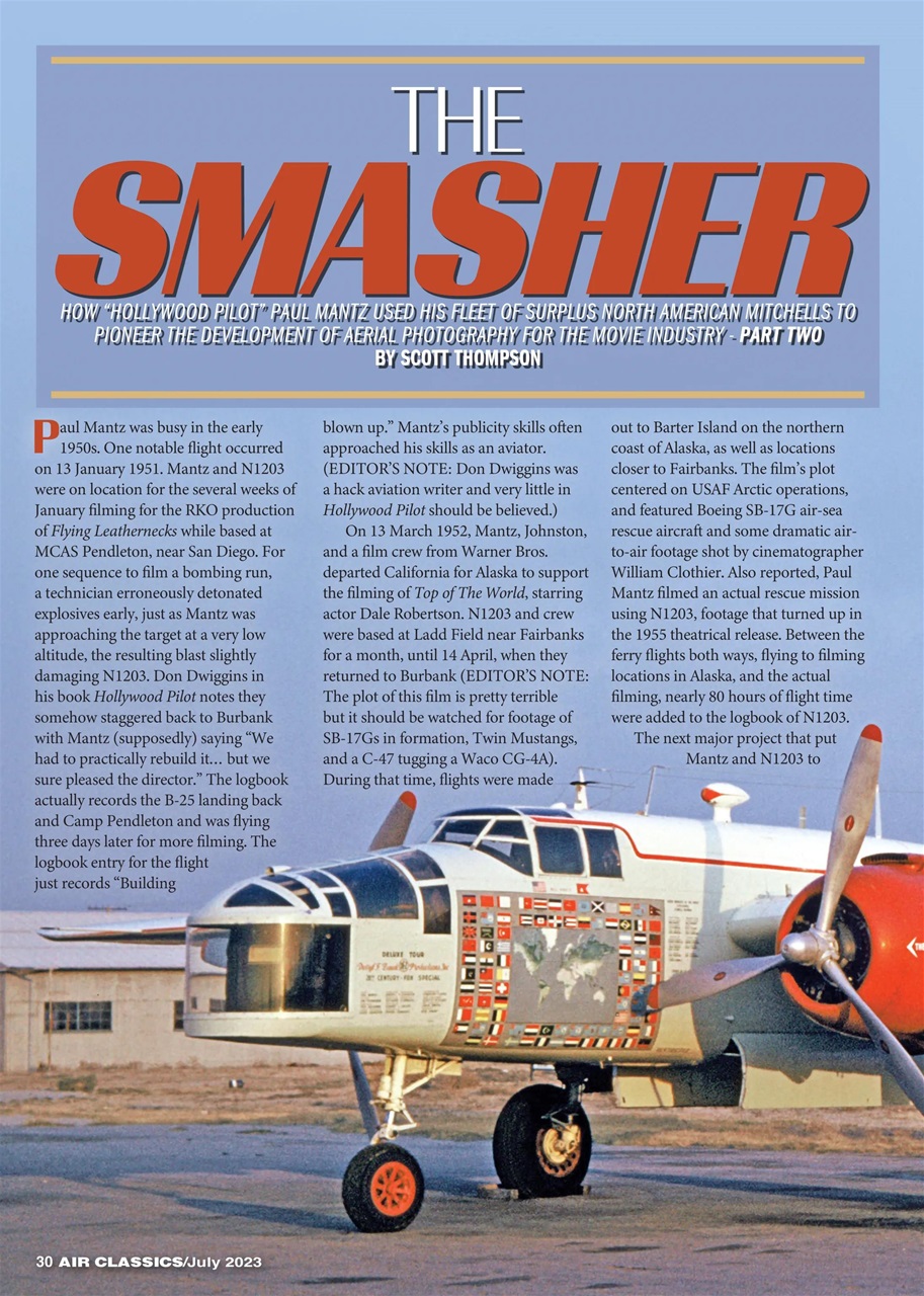 Air Classics - Where History Flies Preview Pages