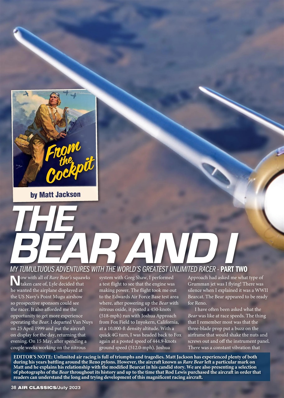 Air Classics - Where History Flies Preview Pages