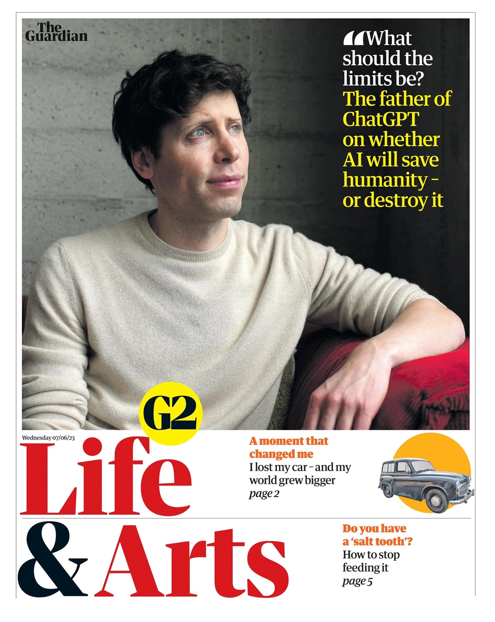 The Guardian Newspaper Preview Pages