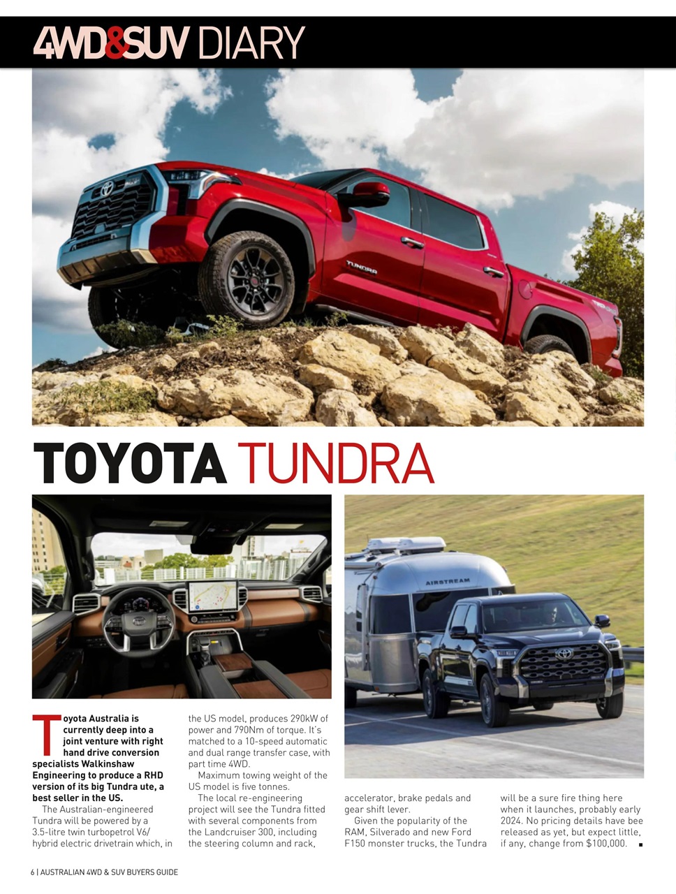 Australian 4WD and SUV Buyers Guide Preview Pages
