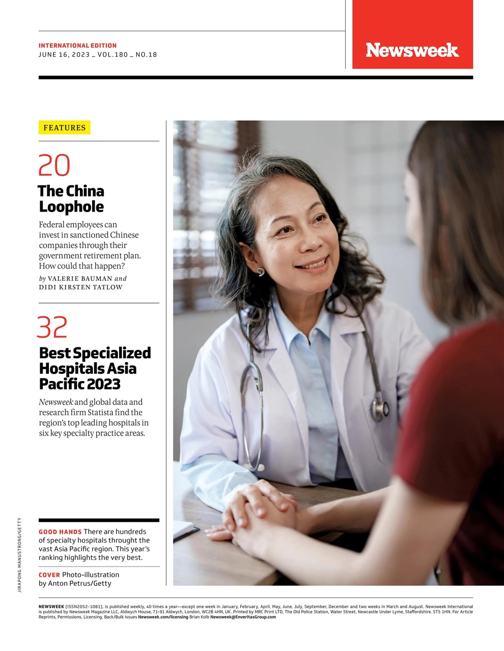 Newsweek International Preview Pages