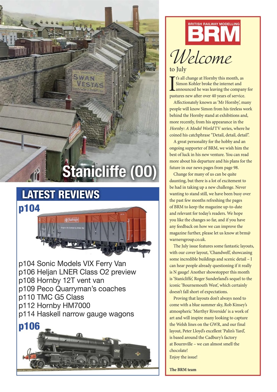 British Railway Modelling (BRM) Preview Pages