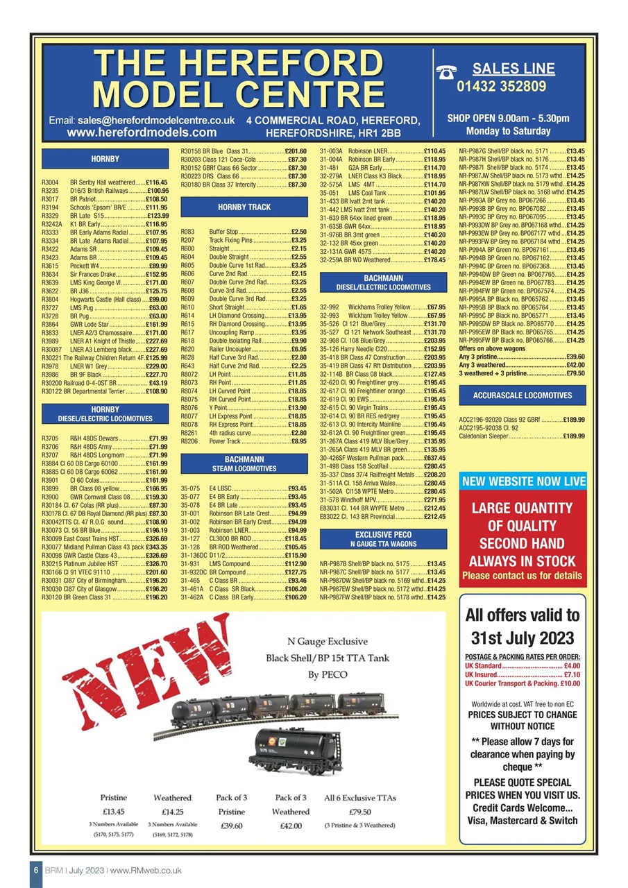 British Railway Modelling (BRM) Preview Pages
