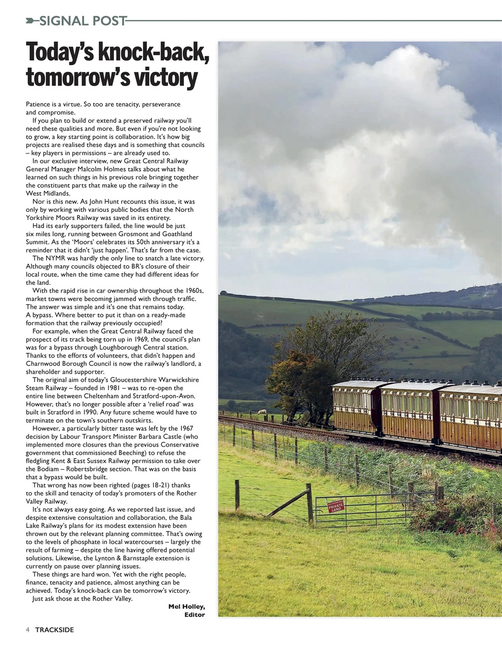 Trackside Preview Pages