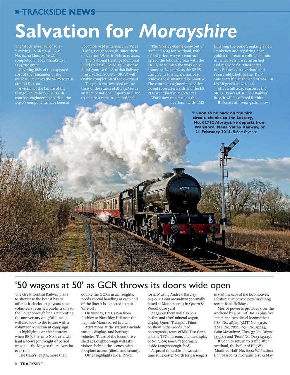 Trackside Preview Pages