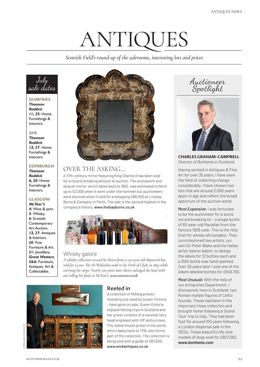 Scottish Field Preview Pages