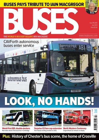 Buses Magazine issue July 2023