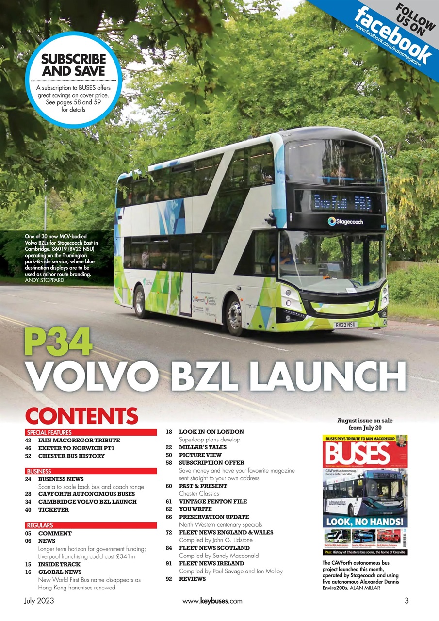 Buses Magazine Preview Pages