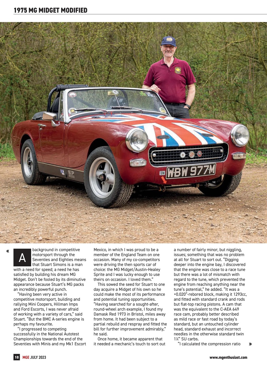 MG Enthusiast Preview Pages