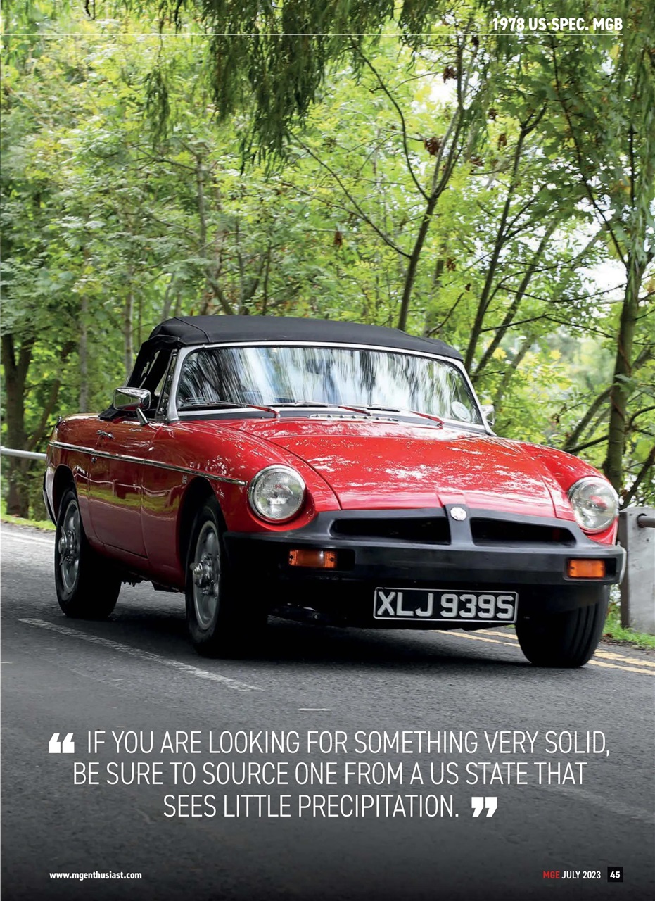 MG Enthusiast Preview Pages