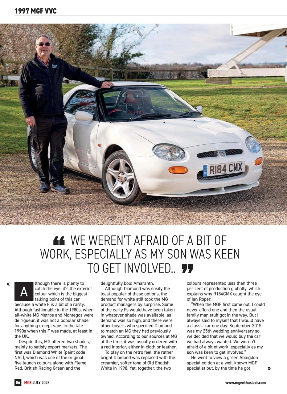 MG Enthusiast Preview Pages