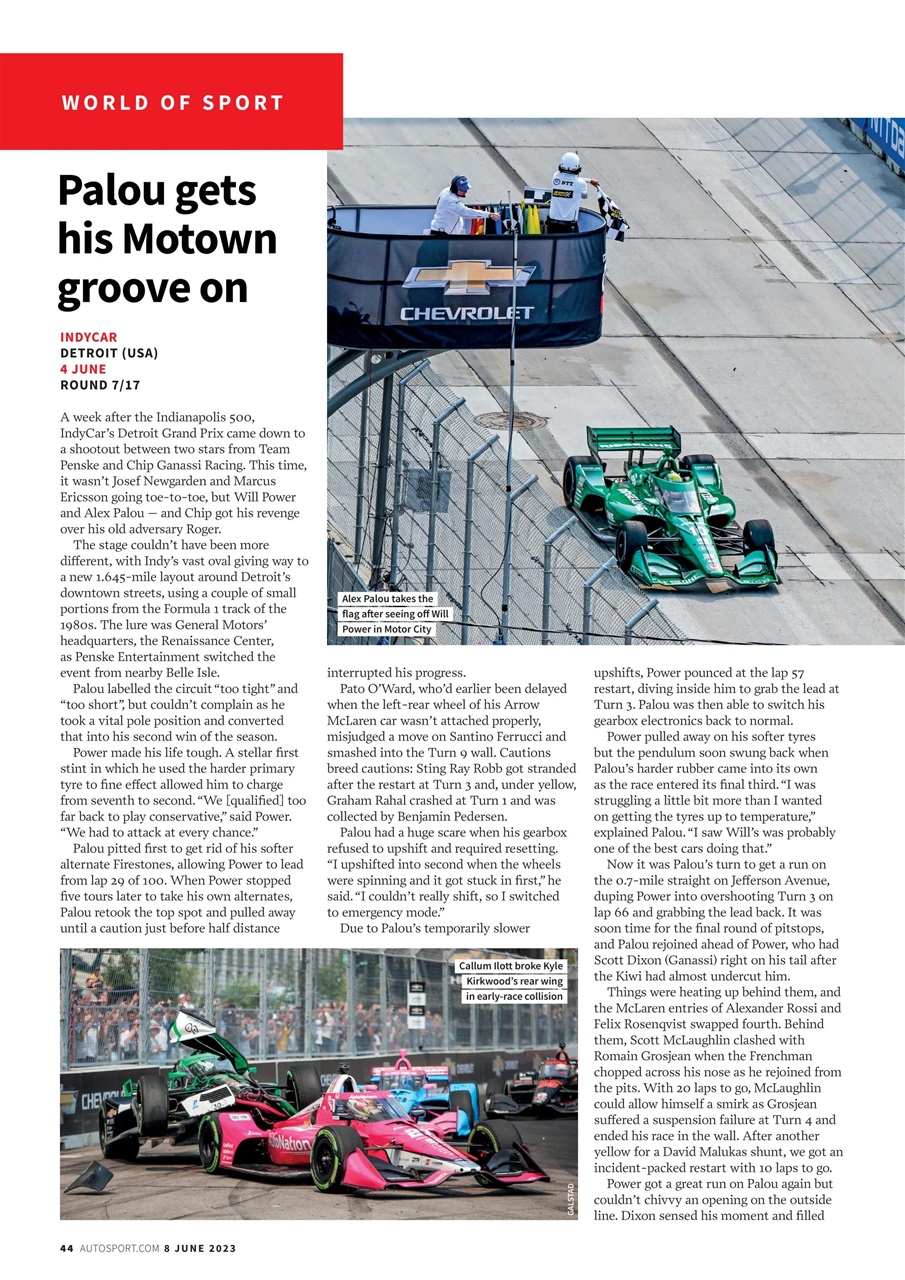 Autosport Preview Pages