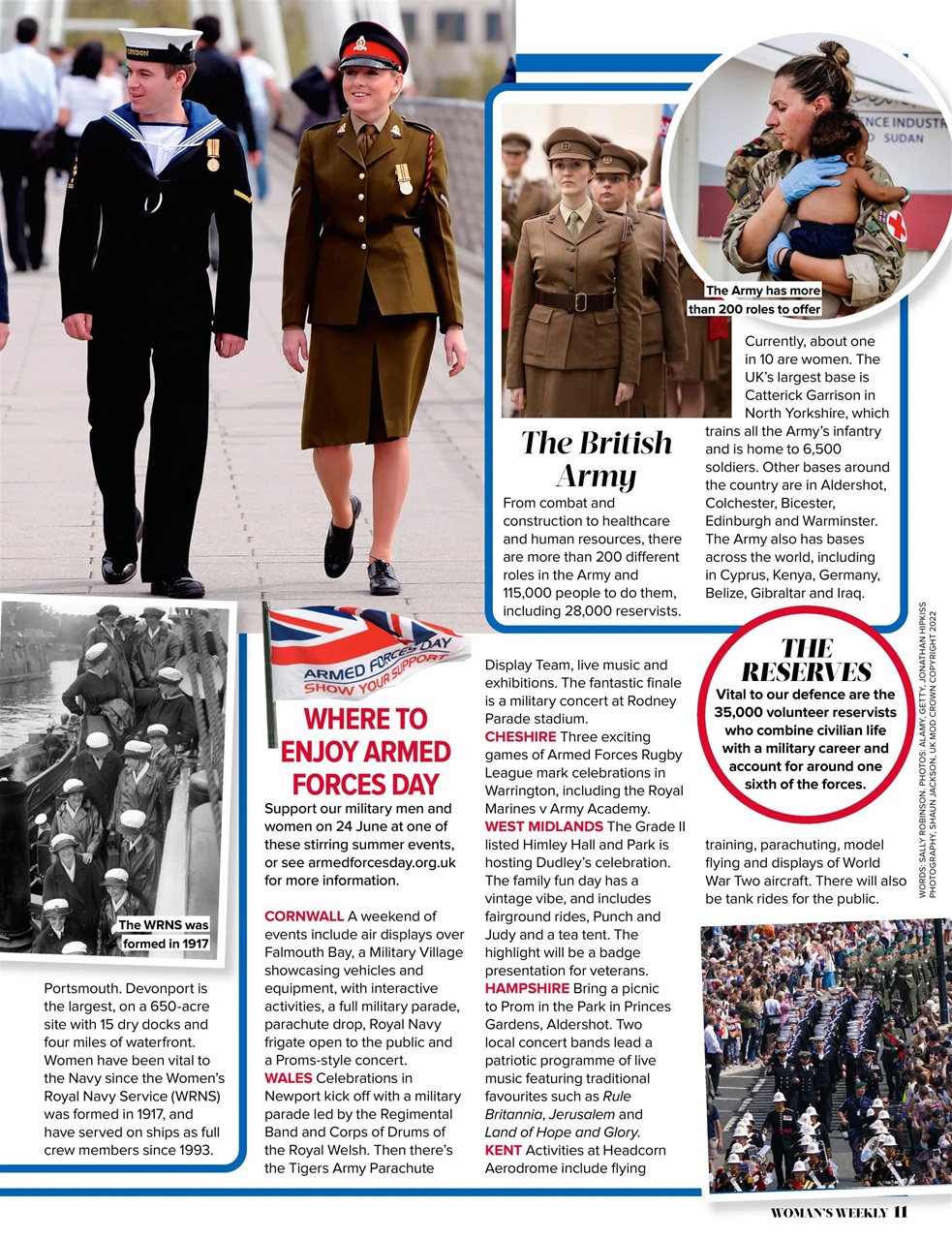 Woman's Weekly Preview Pages