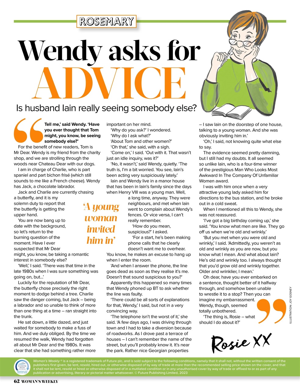 Woman's Weekly Preview Pages