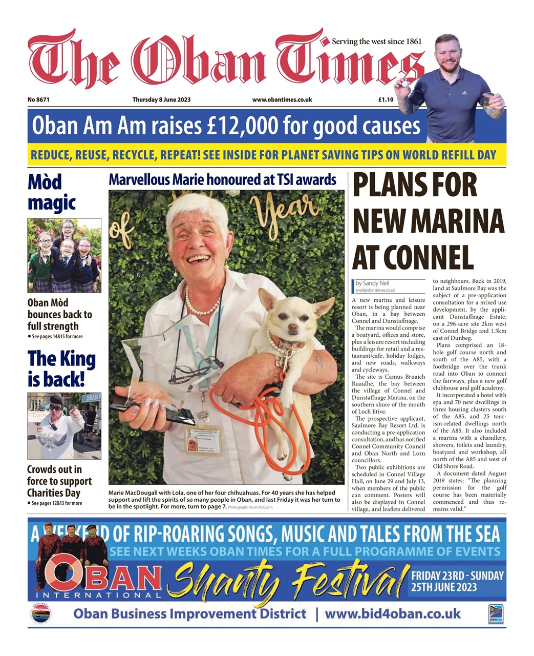 The Oban Times & Lochaber Times Preview Pages