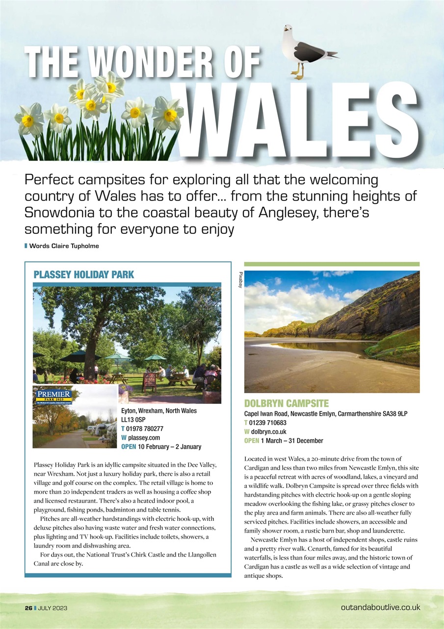 Campervan Preview Pages