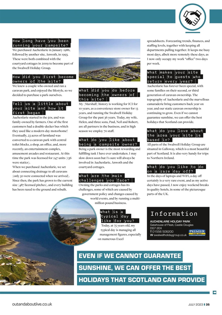 Campervan Preview Pages